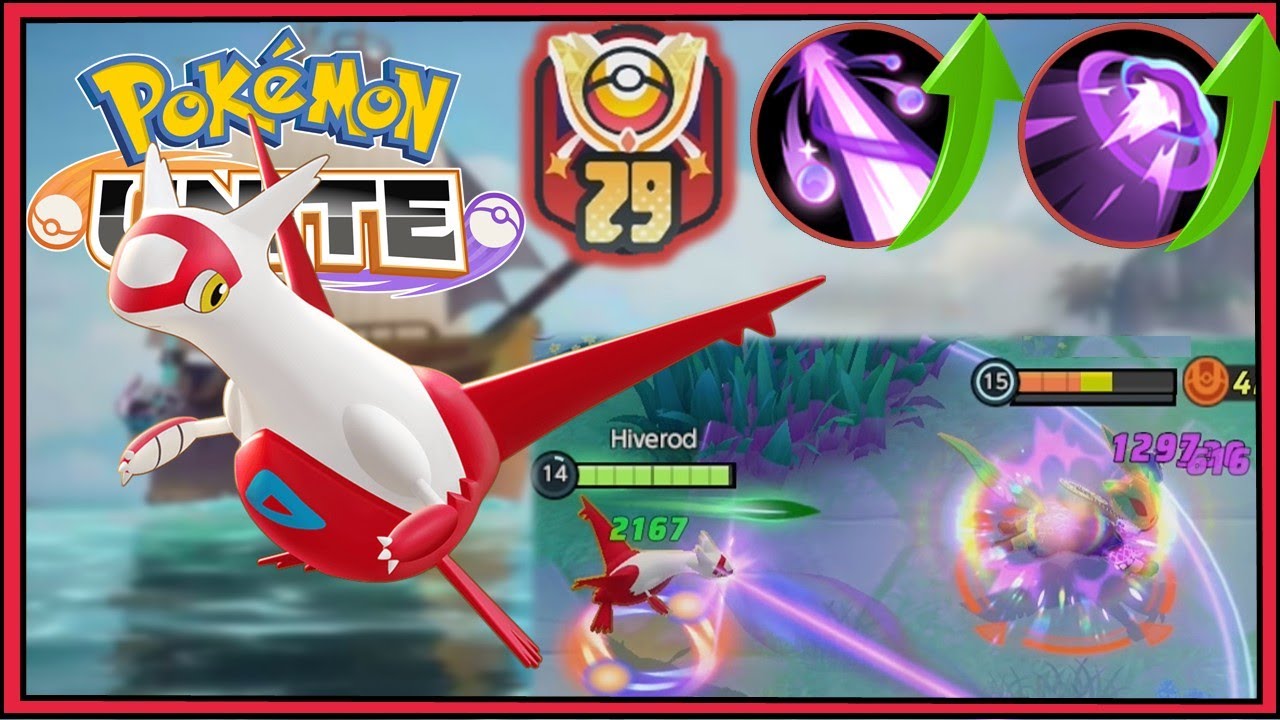 Latias Buff Mejor Build Pulso Dragón + Bramido Dragón | Pokémon Unite