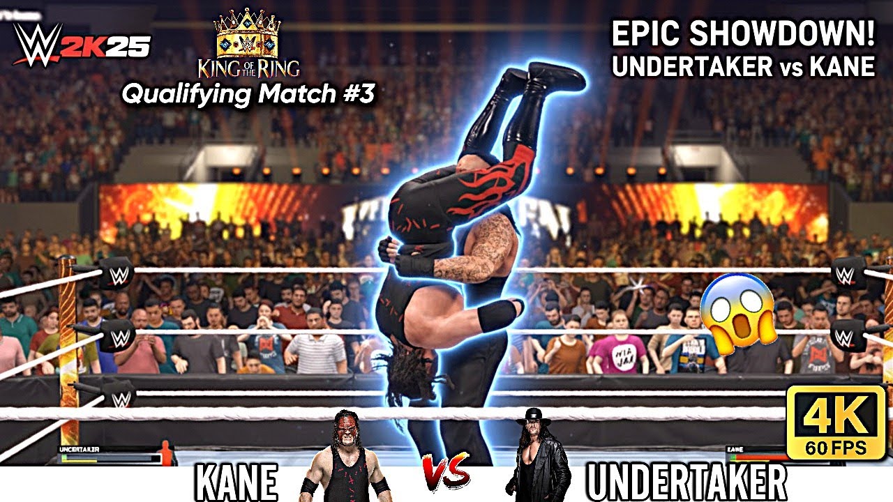 WWE 2K25 | King of the Ring Qualifying Match 3: The Undertaker vs Kane – Brothers Collide