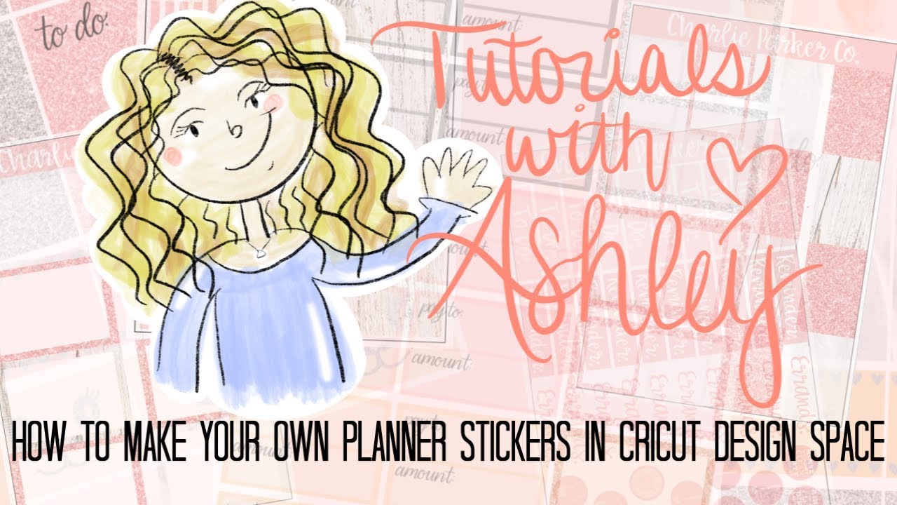 CRICUT TUTORIALS | How to Make Planner Stickers in Cricut Design Space