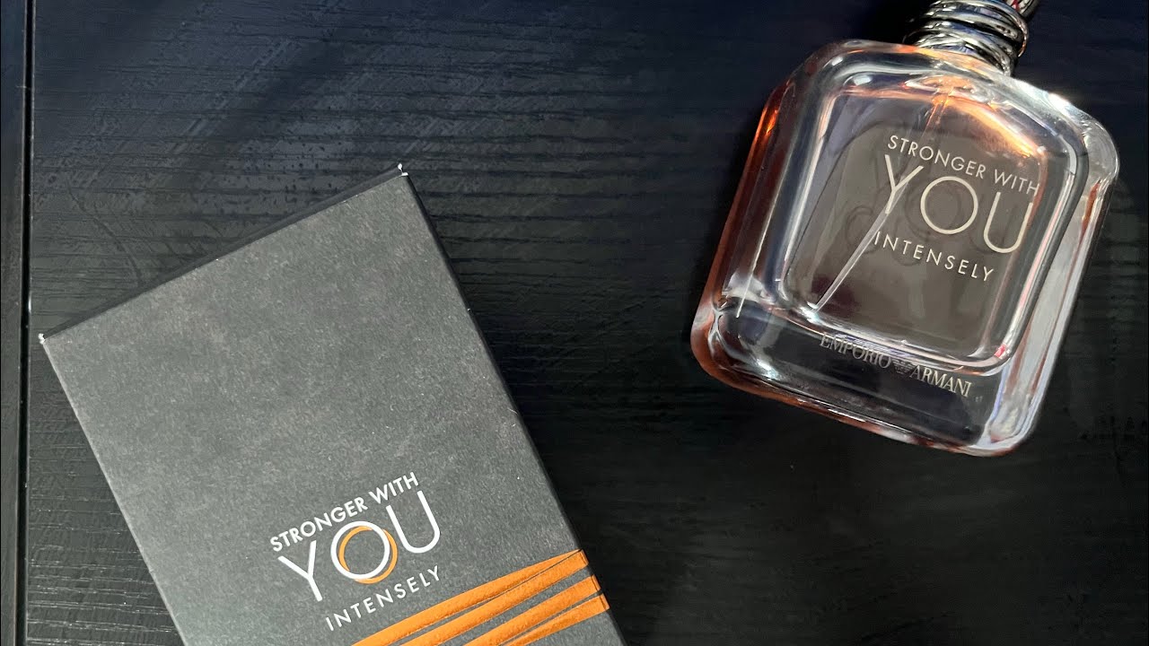 Stronger with you intensly from Armani unboxing 