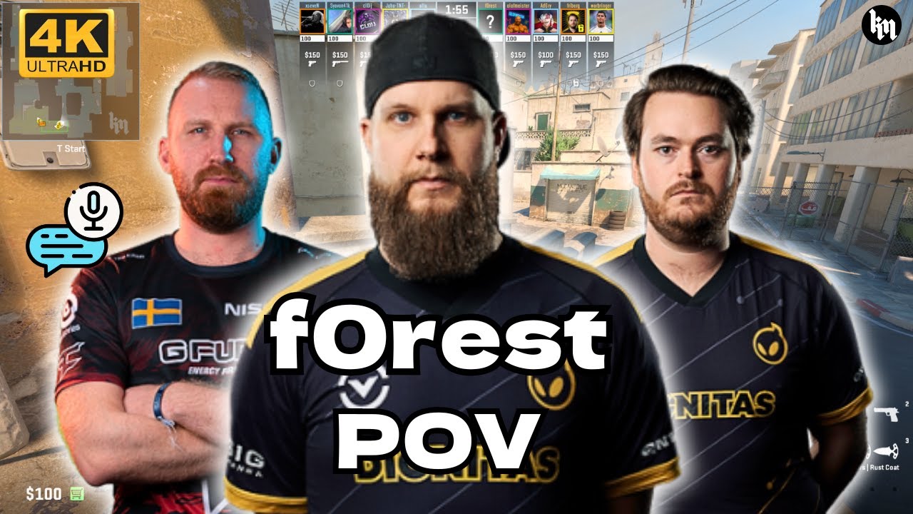f0rest w/olofmeister/friberg (Dust2) | FACEIT 3400 Elo | Aug 5, 2025 | CS2 POV/DEMO