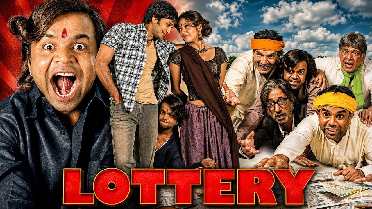 Lottery (लॉटरी) | Full Comedy Movie | Riteish Deshmukh, Paresh Rawal, Rajpal Yadav | hindi Dubbed 