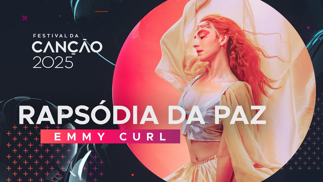 emmy Curl – Rapsódia da Paz (Lyric Video) | Festival da Canção 2025
