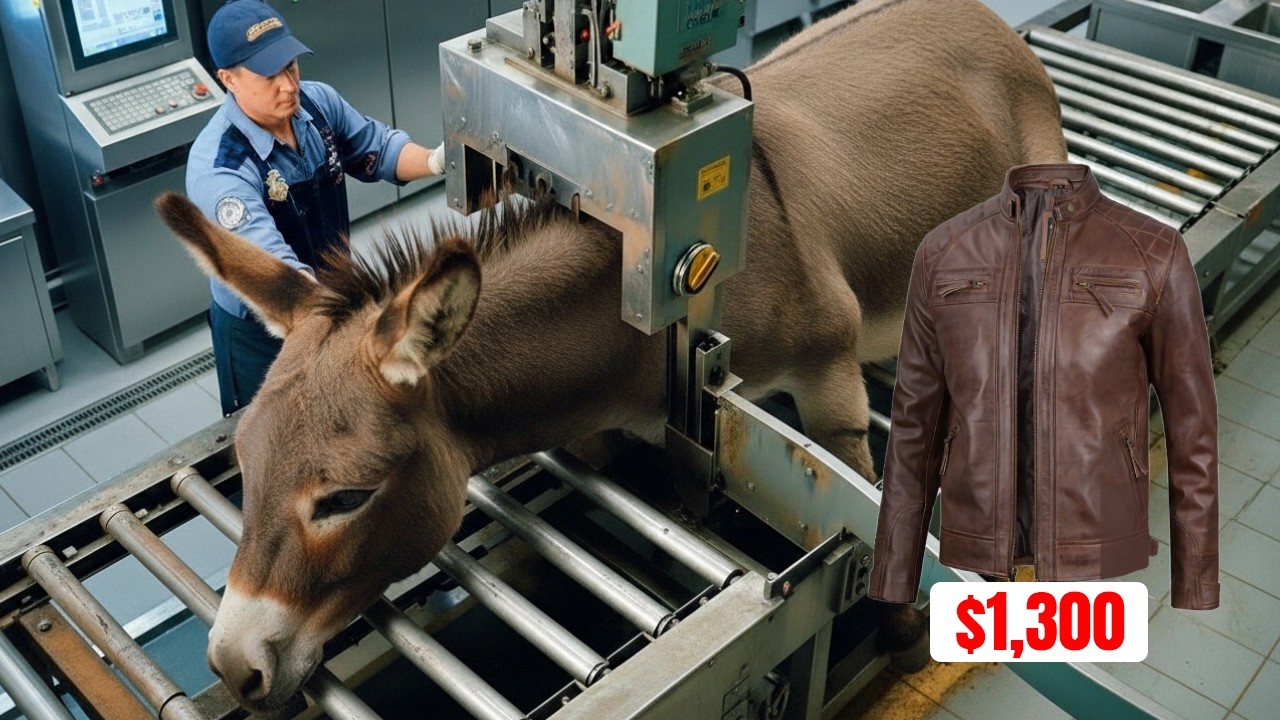 Inside the Massive High-Tech Donkey Leather Factory: From Farm to $1,300 Jacket