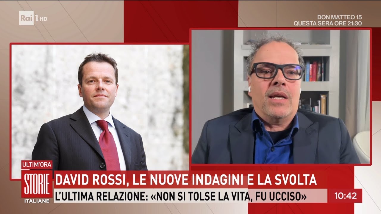 Morte di David Rossi, la procura di Siena riapre le indagini -Storie italiane 05/03/2026
