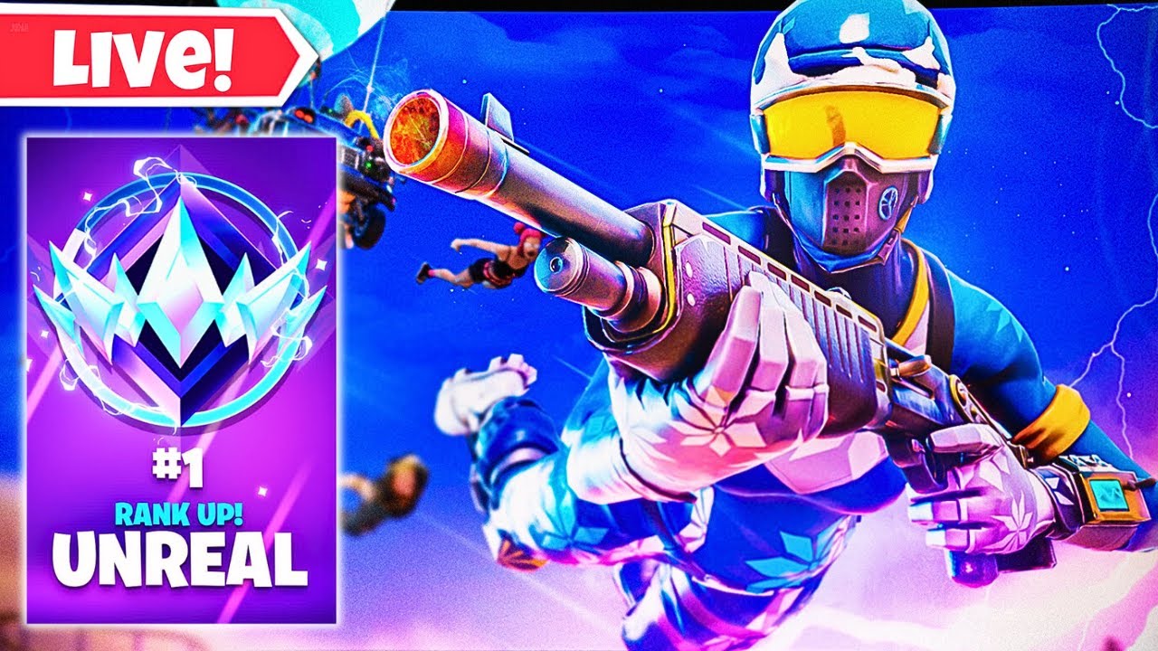 🔴LIVE Fortnite Ranked | #1 BEST Unreal Solo Reload Player