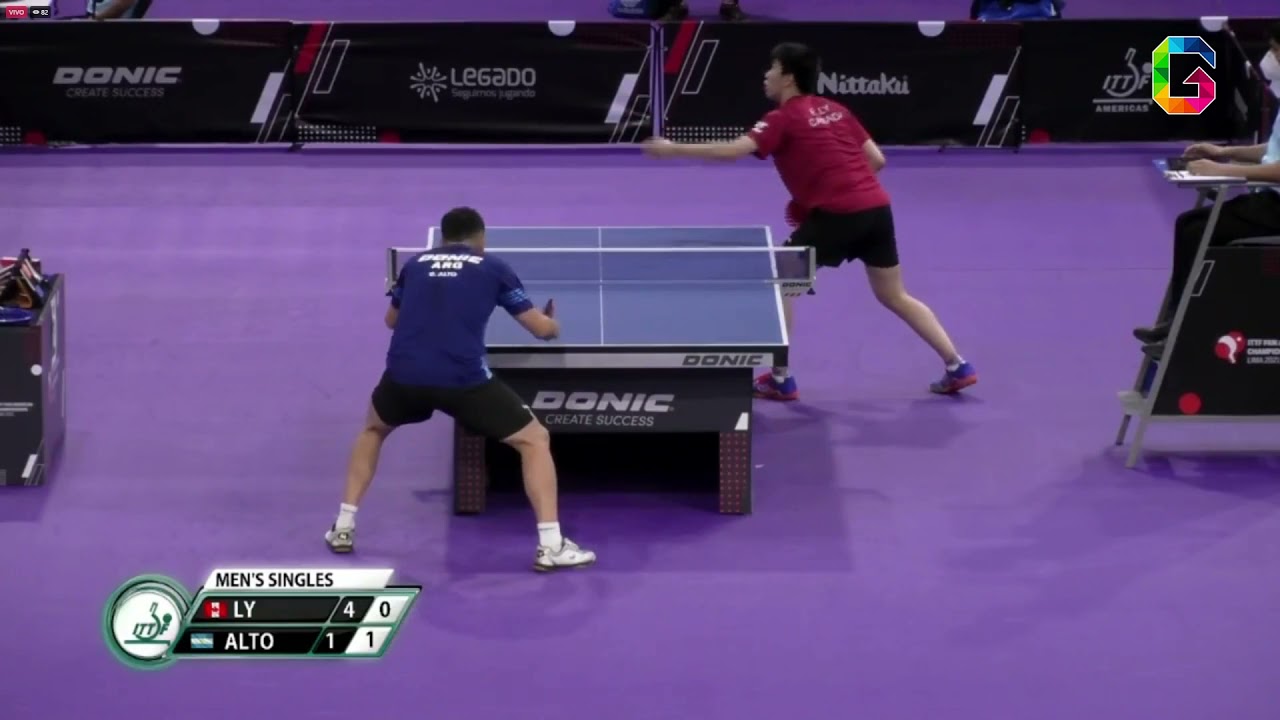 Panamericano 2021: Gaston Alto (Argentina) vs Edward Ly (Canada) - R32
