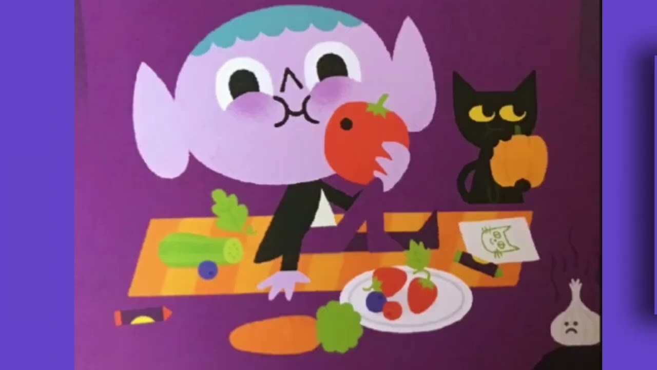 El vampiro Edelmiro - Cuentos infantiles - Halloween - Alimentación nutritiva