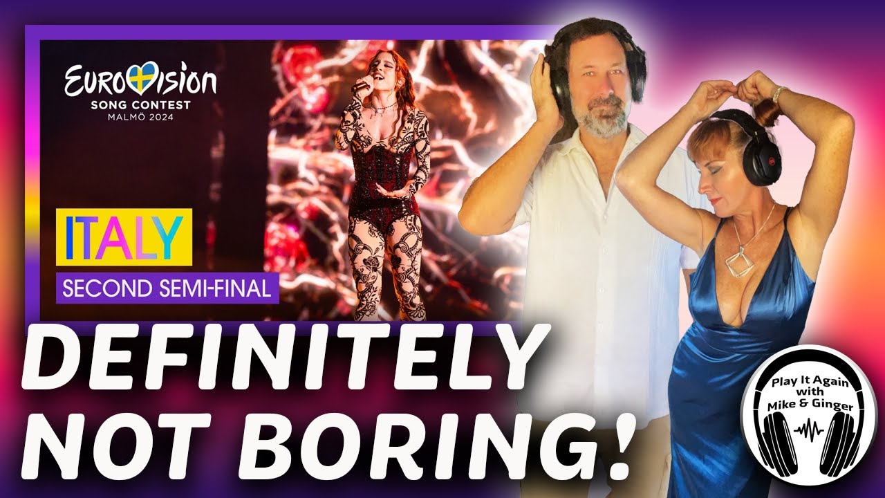 SULTRY FIRE! Mike & Ginger React to EUROVISION FINALISTS: LA NOIA by ANGELINA MANGO