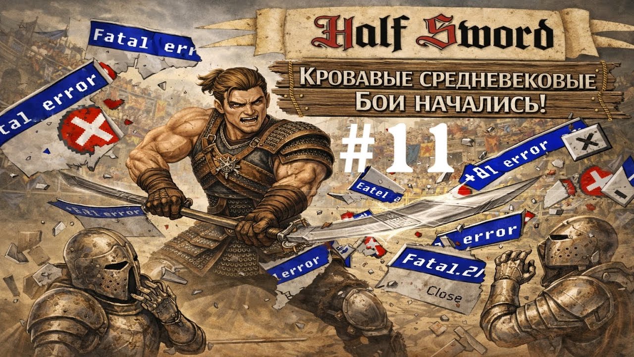 Half Sword - Сквозь ошибки и вылеты ! #11