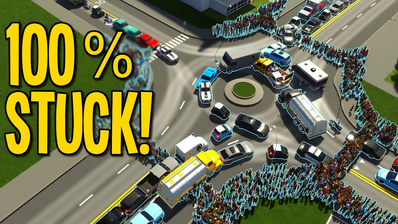 Fixing Traffic So Bad You Think The Game is Paused in Cities Skylines 2!