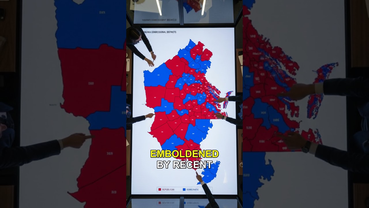 Virginia Democrats Push Referendum to Flip 4 GOP House Seats | Political Map Battle 2026