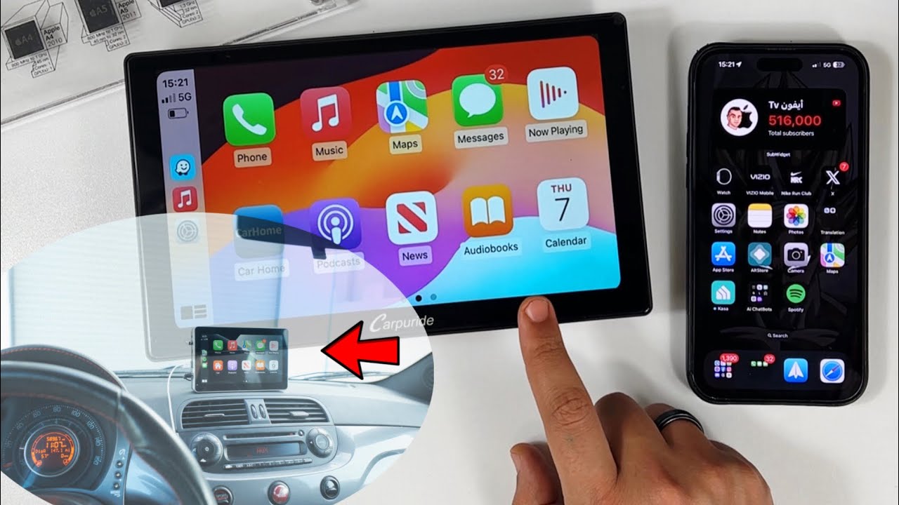شرح كار بلاي و كيف تضيفه لأي سيارة | Apple CarPlay