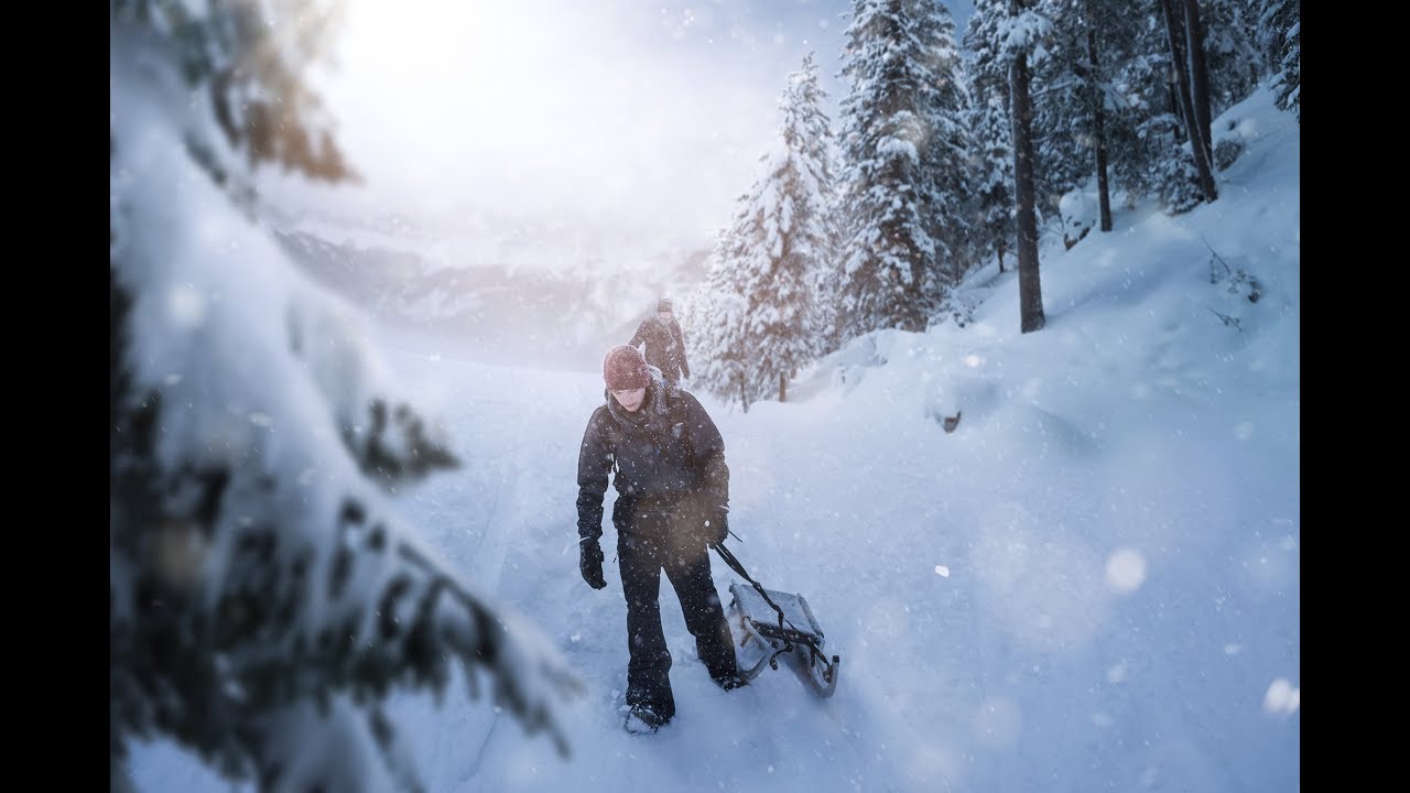 - Snowing - Photoshop Speed Art