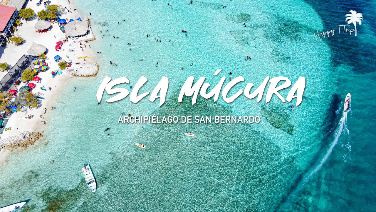 ISLA MUCURA by @happyttrip  PARAISO TROPICAL, CARIBE COLOMBIANO. ARCHIPIELAGO DE SAN BERNARDO.