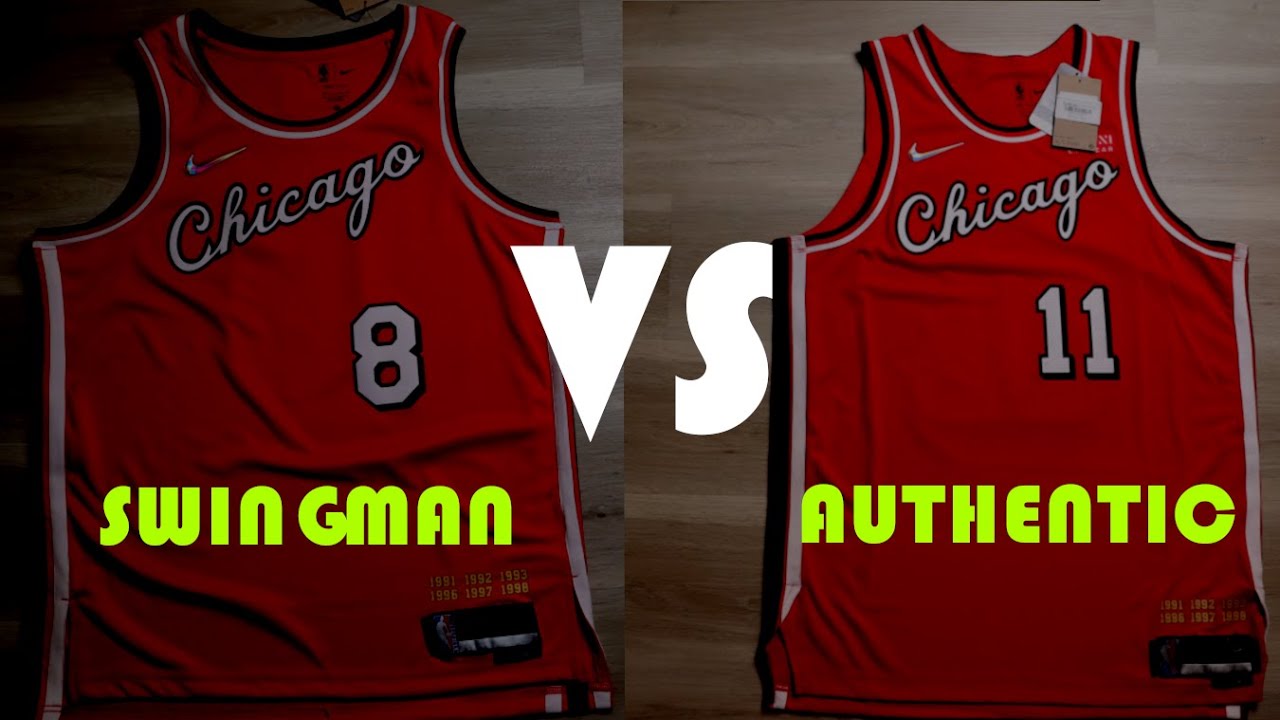 Nike Nba SWINGMAN Vs AUTHENTIC Vs Replica Jersey - FULL Compairson