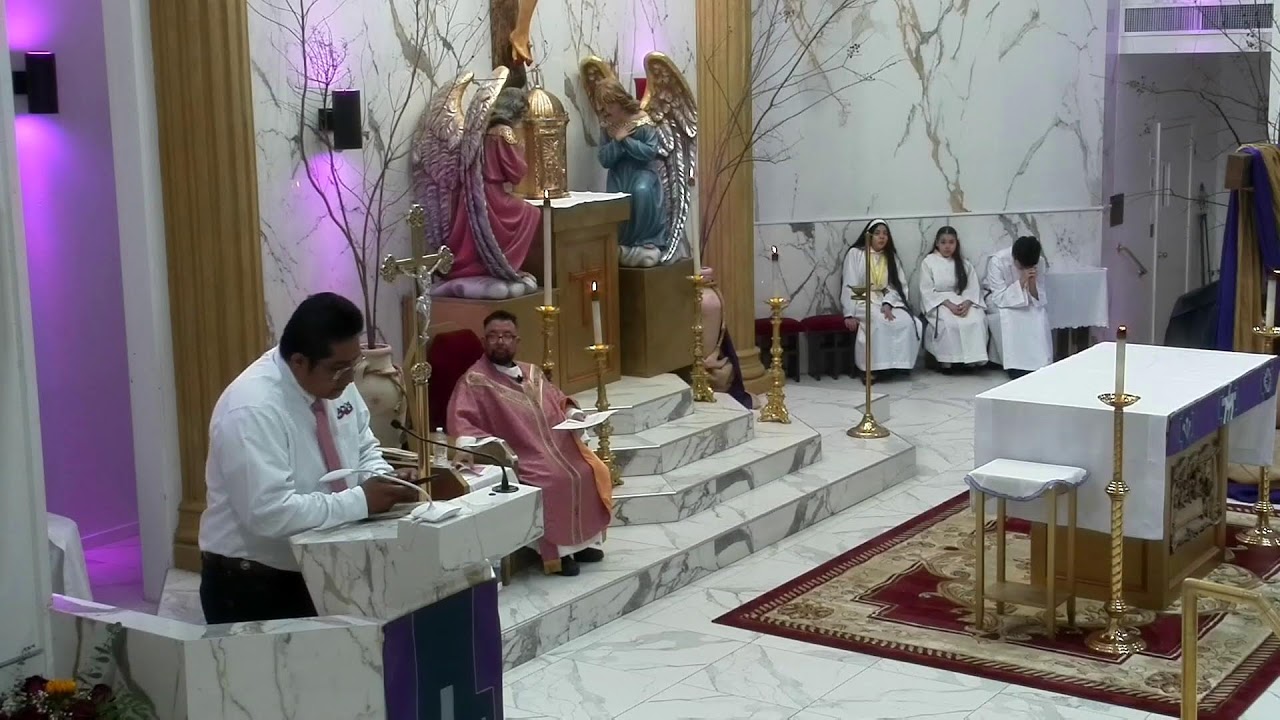 Santa Misa  5:00 p.m. Domingo, 15 de marzo de 2026