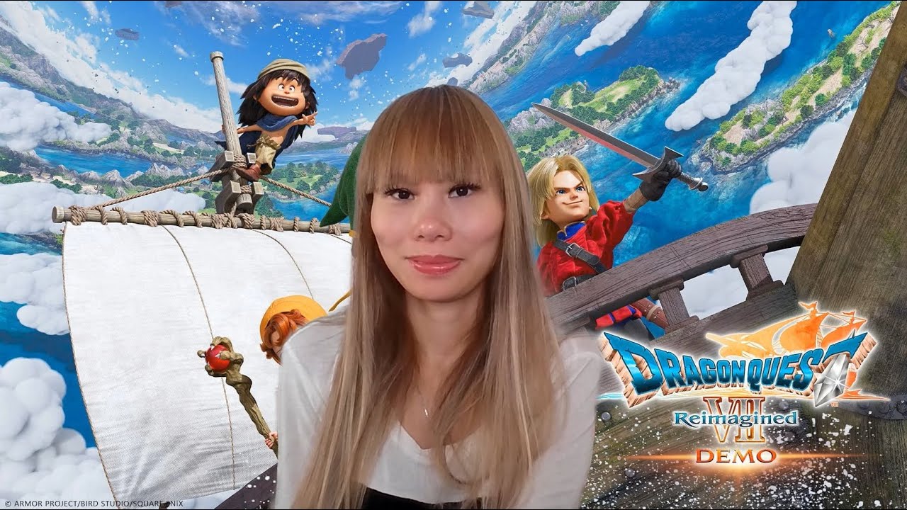 Dragon Quest VII Reimagined Demo LIVESTREAM | First Look Gameplay (Switch)