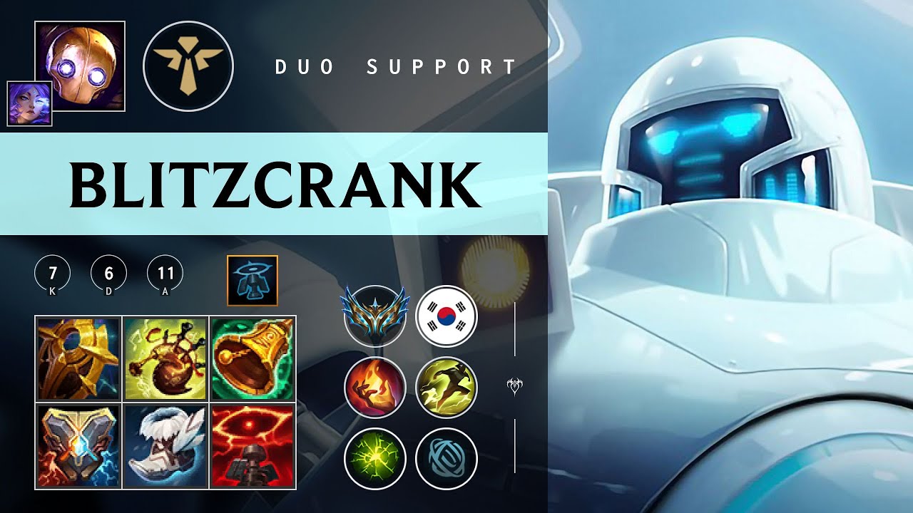 Blitzcrank Support vs Thresh - KR Challenger Patch 26.02