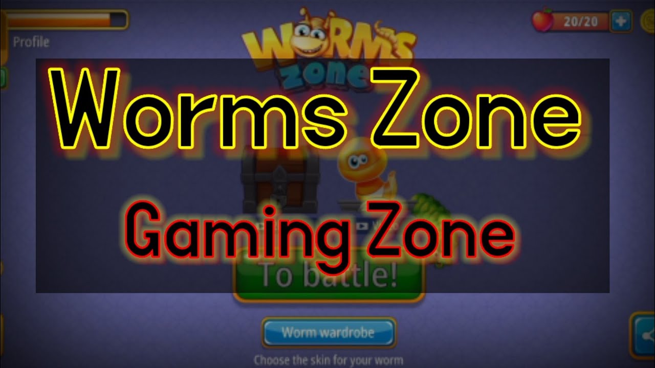 Gaming Zone - Worms Zone - Playing Worm Zone - Gaming Tips