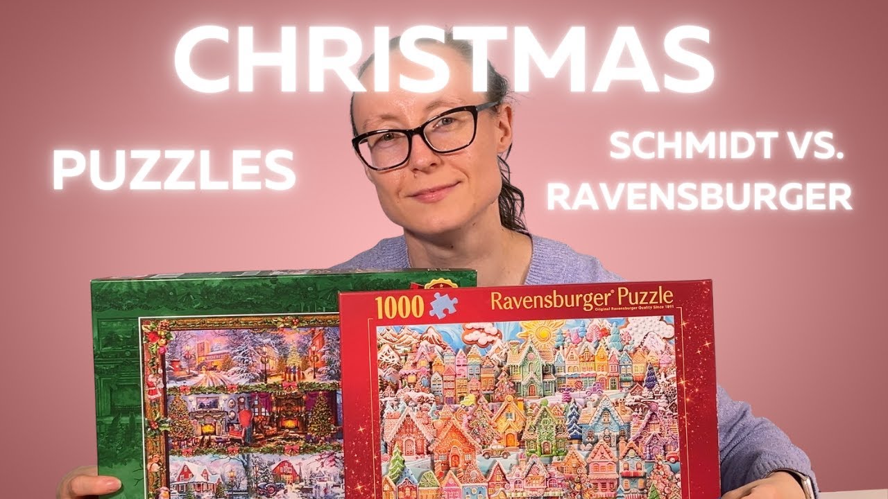 Рождественские головоломки Schmidt против Ravensburger