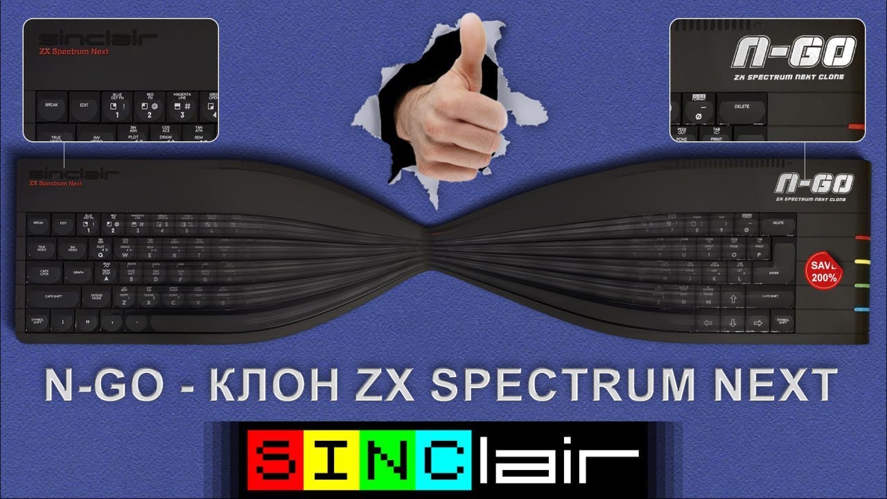 N-Go. Клон ZX Spectrum Next | Перезалив, May '21