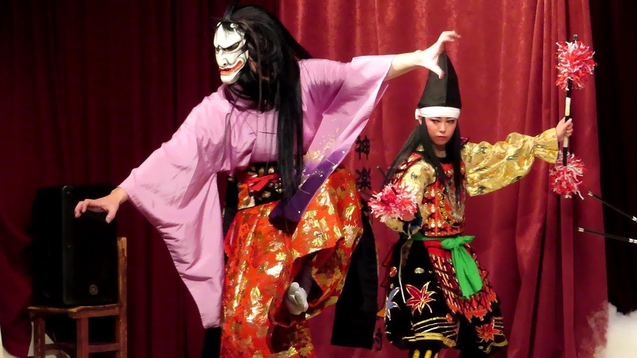 ひろしま安芸高田神楽【悪狐伝中篇】高猿神楽団 KAGURA  AKKODEN