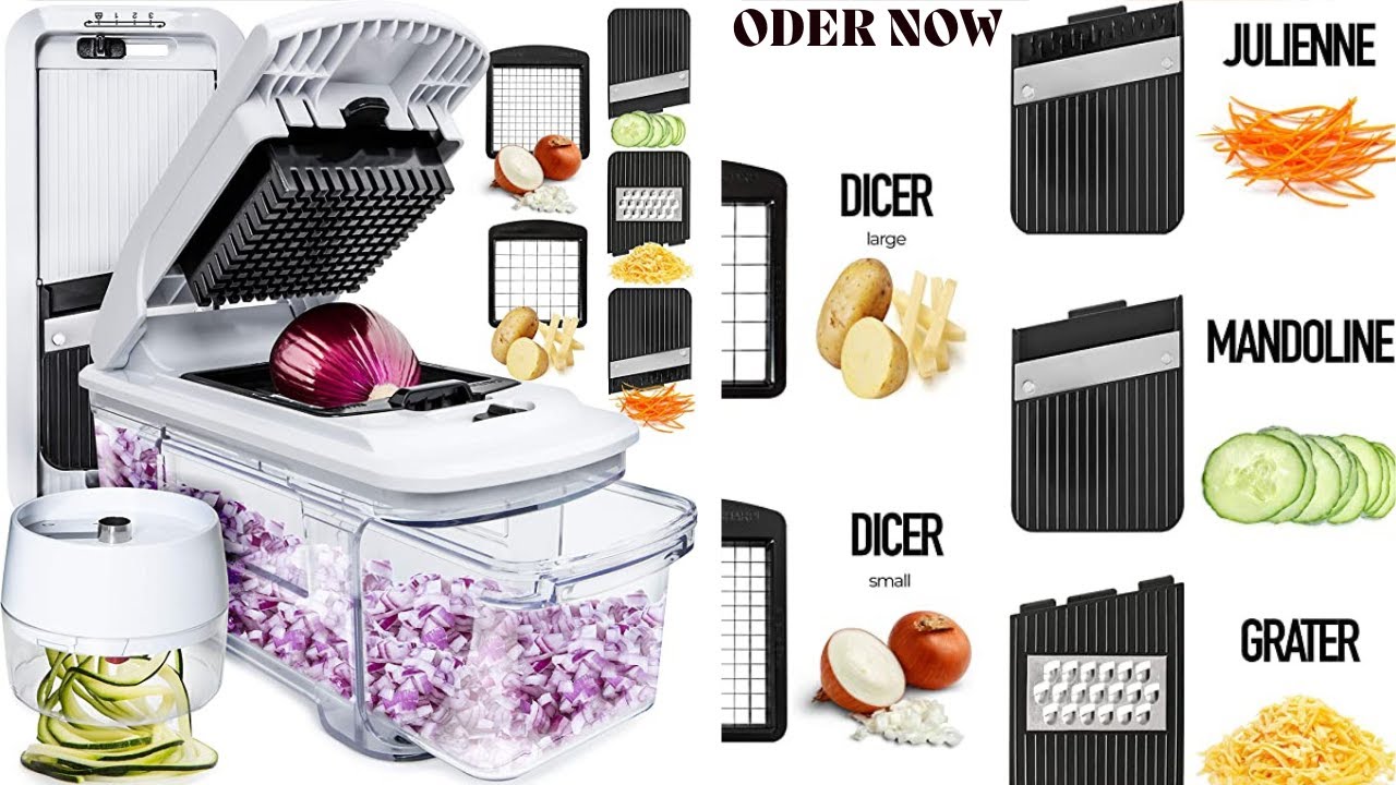 Fullstar Handy Chopper, Vegetable Chopper, Mandoline Slicer & Cheese Grater & Kitchen Gadgets