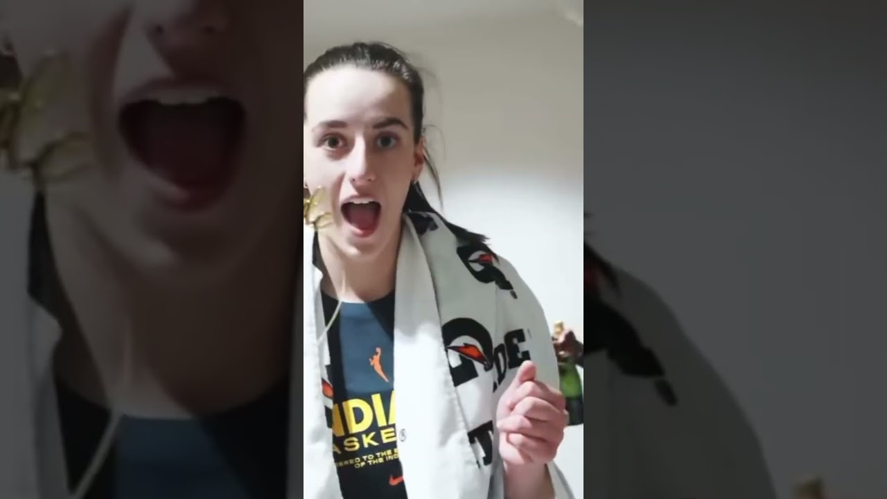 Caitlin Clark really waved her off 😭 #caitlinclark #nba #basketball #viral #wnba