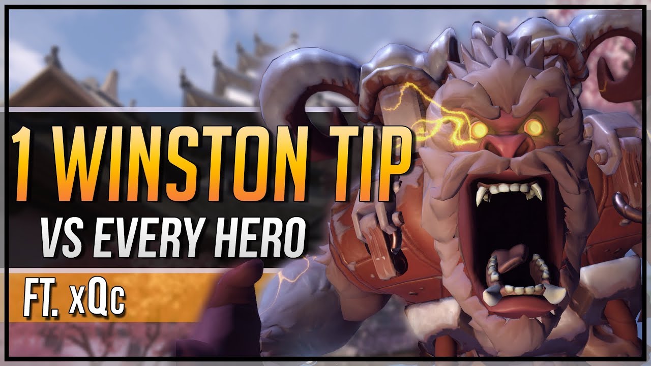 1 WINSTON TIP for EVERY HERO ft. xQc