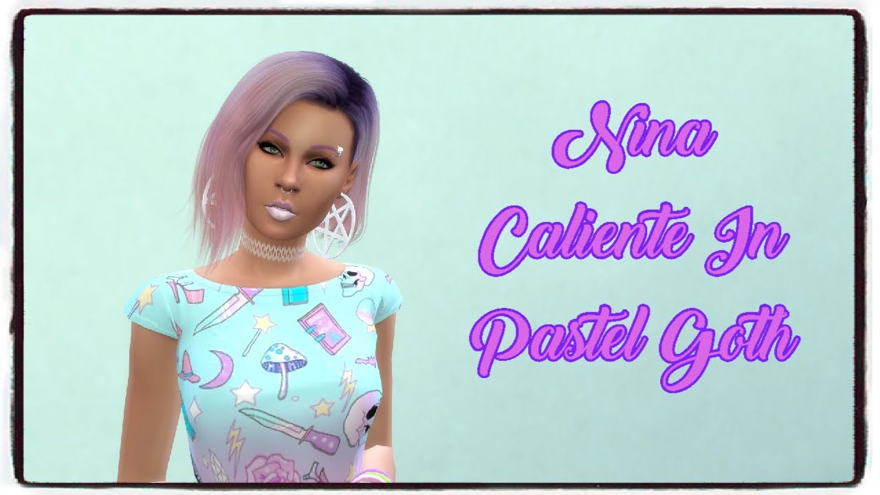 Nina Caliente In Pastel Goth