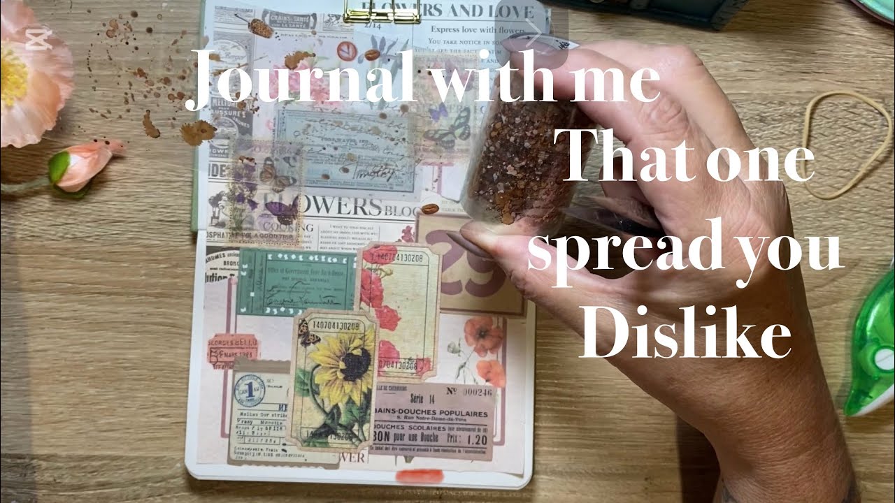 ASMR | Journaling | Papercraft | Scrapbooking | Ephemera #journallife 