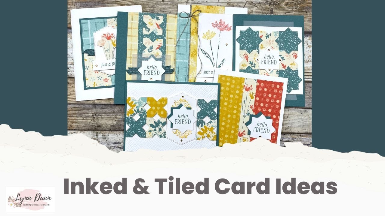Inked & Tiled Bundle - Simple Card Ideas