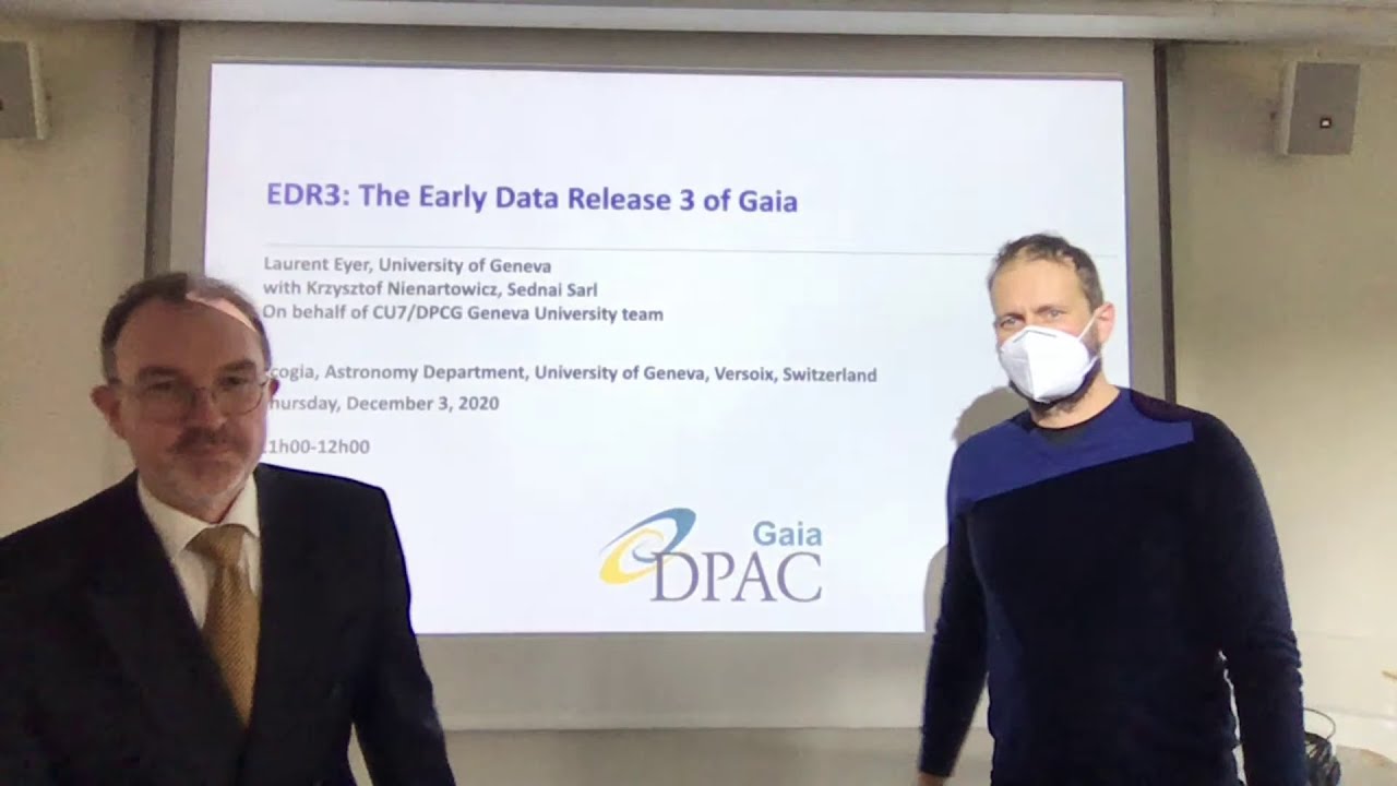 Geneva Gaia Early Data Release 3 Event (Gaia EDR3)