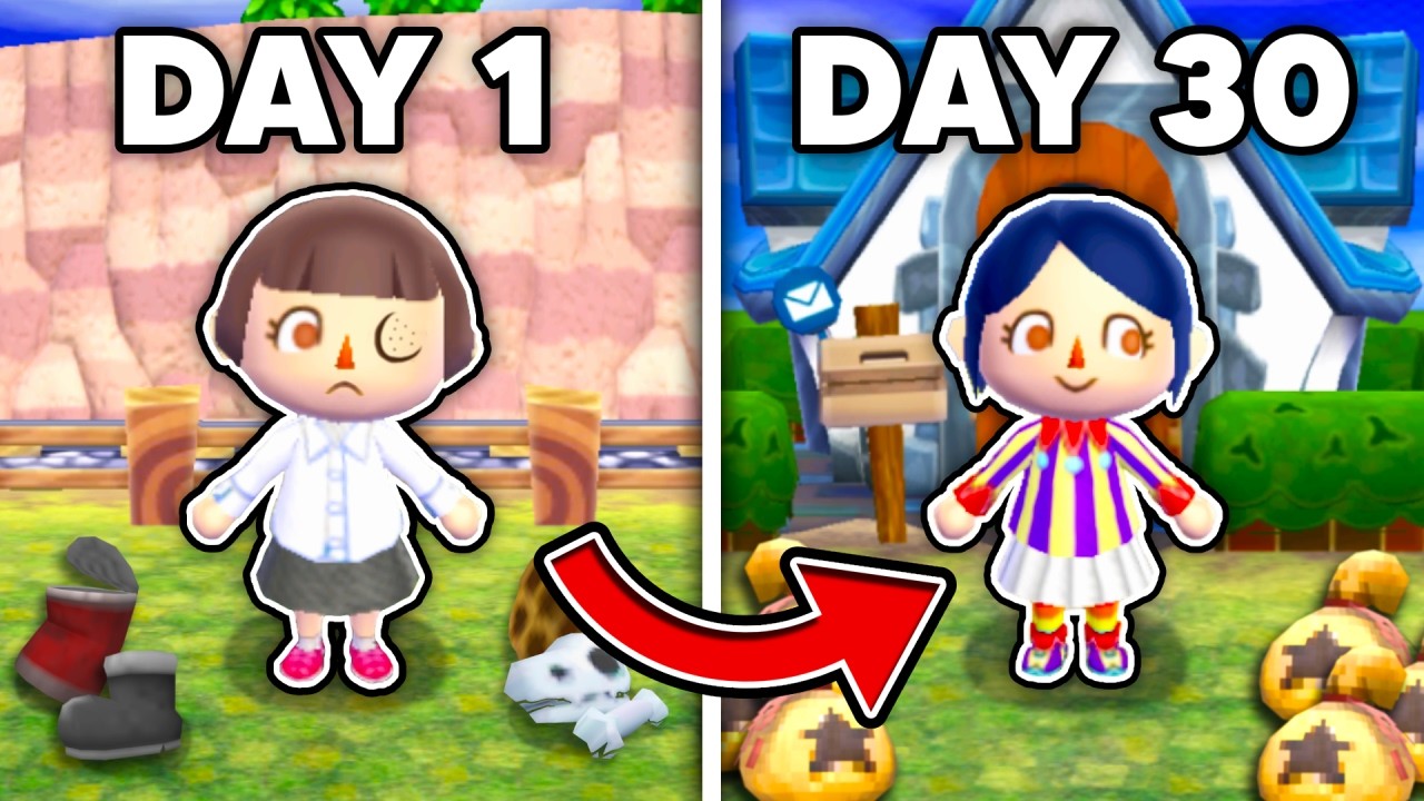 I Played 30 Days of Animal Crossing New Leaf