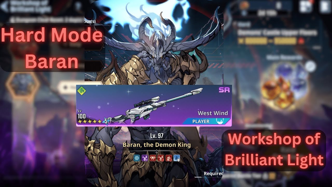 West Wind Enjoyer in Hard Mode Baran | WOBL | Solo Leveling: Arise