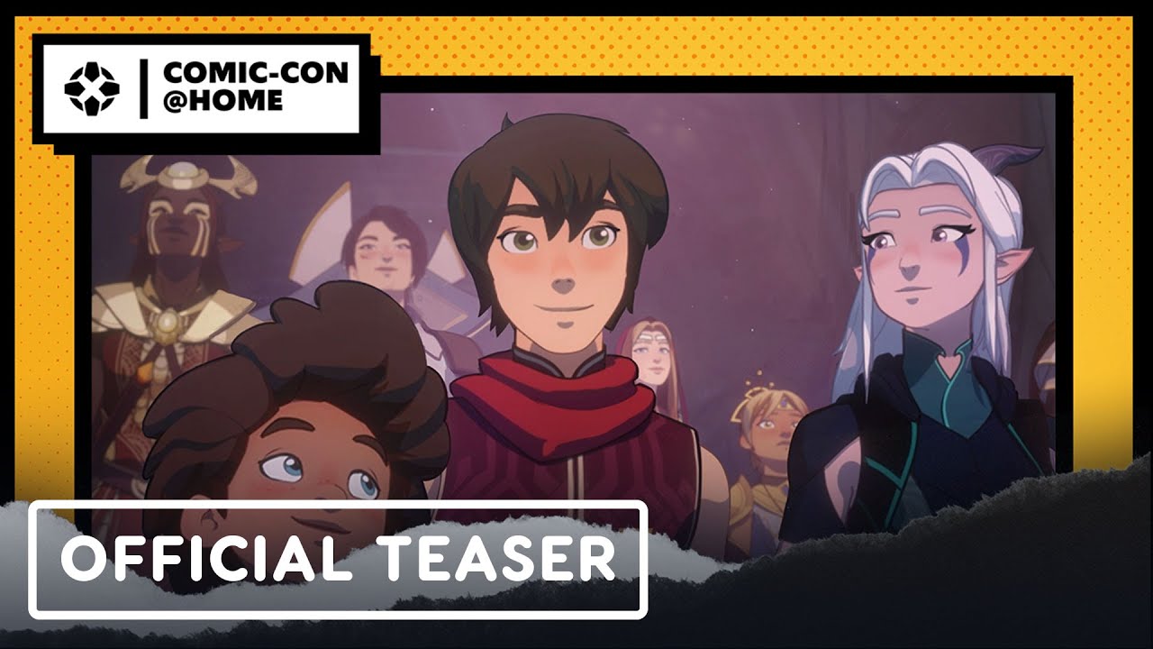 Netflix's The Dragon Prince Cast: Season 4 Panel - Official Teaser | Comic Con 2020