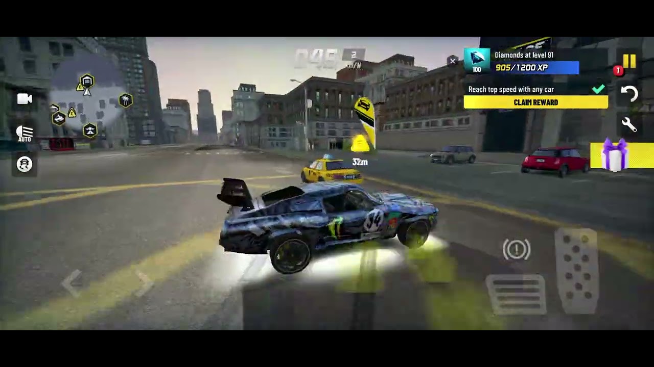 Racing car vs normal car 