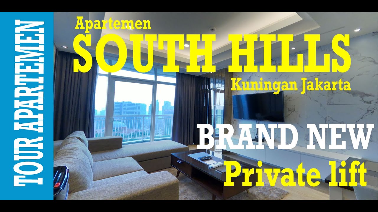 APARTEMEN SOUTH HILLS -  KUNINGAN JAKARTA 2 BEDROOM 97 m2