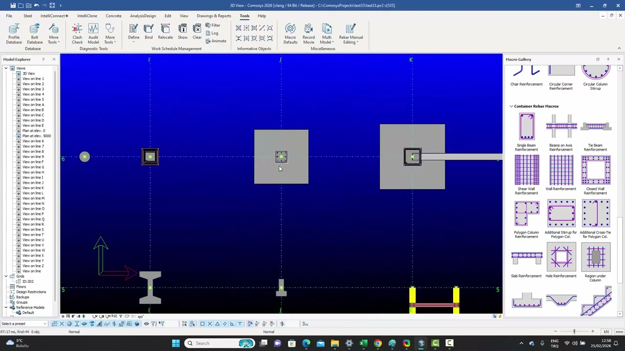 Rebar Detailing - Part 1 - Polygon Column Reinforcement Macro