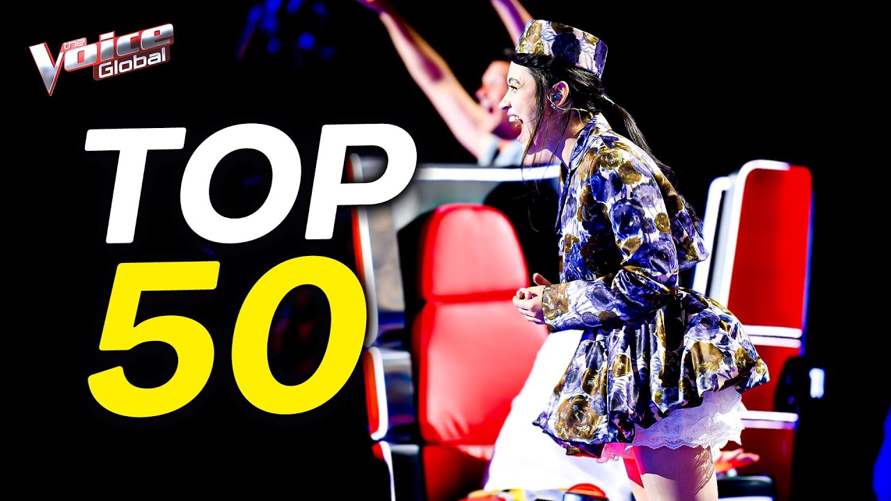 Top 50 BEST 4-Chair Turns that’ll SHOCK You! | The Voice Blind Auditions