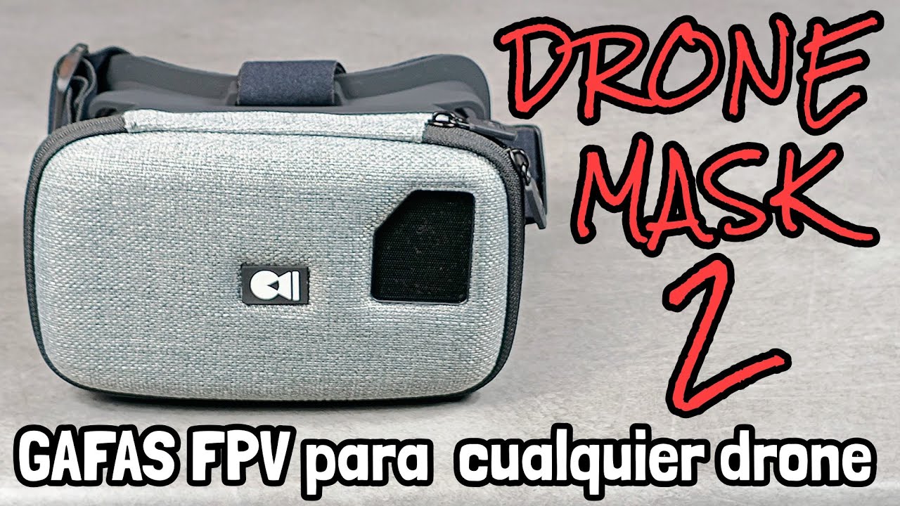 GAFAS PARA DRONES NO FPV: DRONE MASK 2 POR 170€ ¿MERECEN LA PENA?