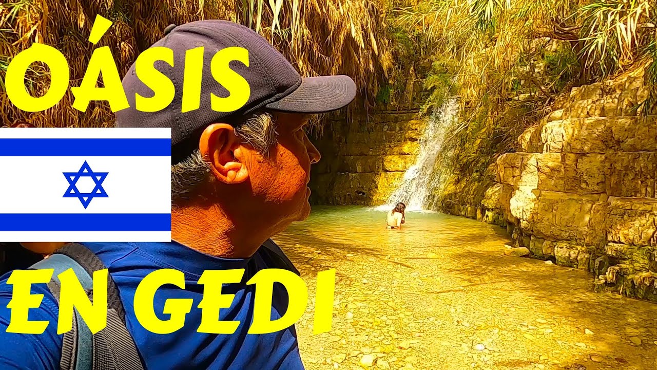 COMO É O OÁSIS EN GEDI NO DESERTO DE ISRAEL  T3ep.86 ISRAEL
