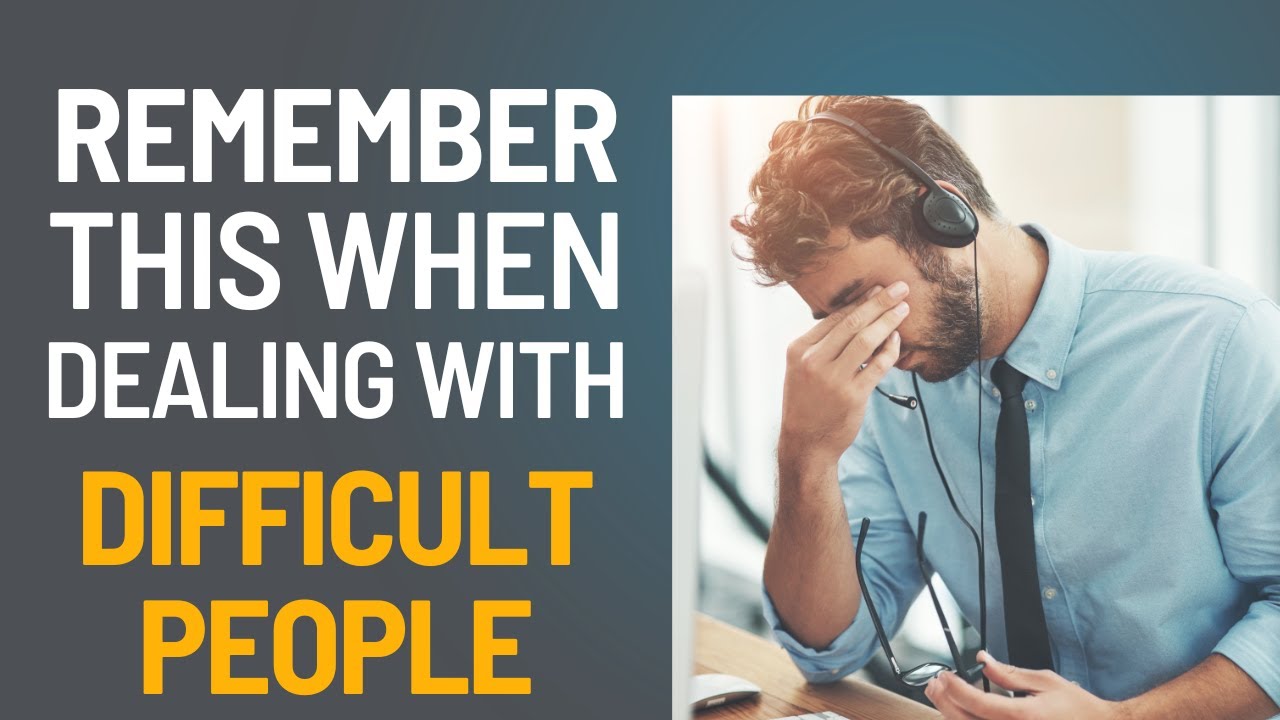 A Great Tip to Remember When Dealing with Difficult People with Patrick Donadio and Charles Good