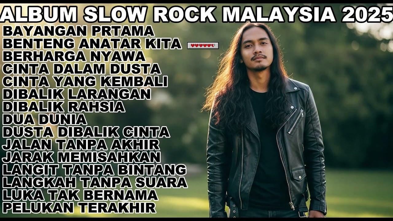 Album Slow Rock Malaysia 2025 | Cinta Tak Tersampaikan yang Menggetarkan Relung Jiwa