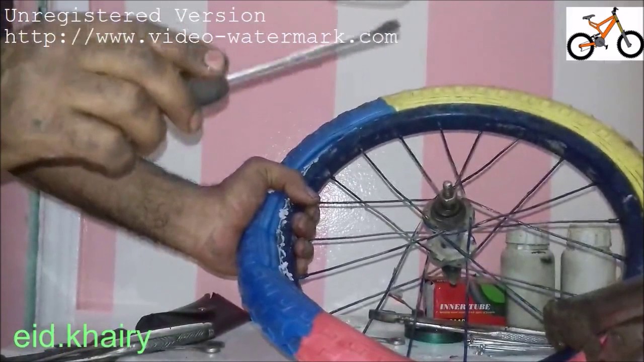 كيفية تركيب كوتش الوان سفنج  للعجله بدون ضرر