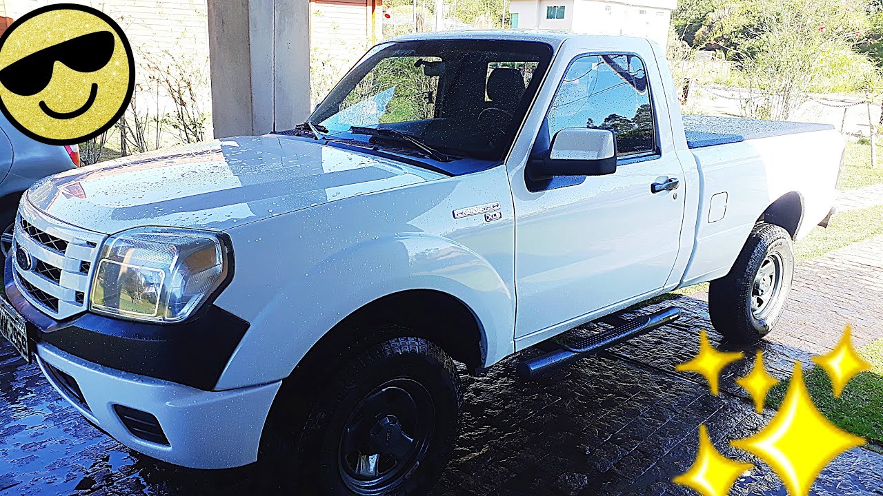 Review - Ford Ranger XLS 2010 Cabine Simples 03 lugares detalhes!!