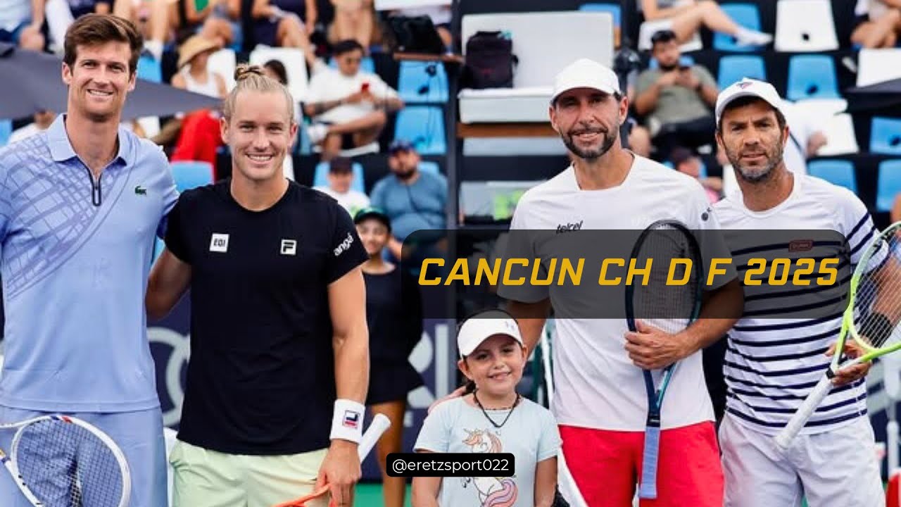 Cancun Ch 2025 D F: Manuel Guinard/Rafael Matos [1] v. Santiago Gonzalez/Jean-Julien Rojer [2] H/L