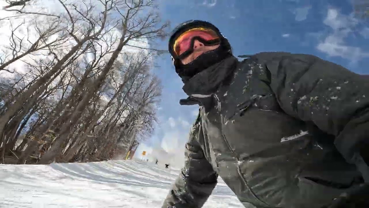 Rough Day Snowboarding at Liberty Mountain Ski Resort