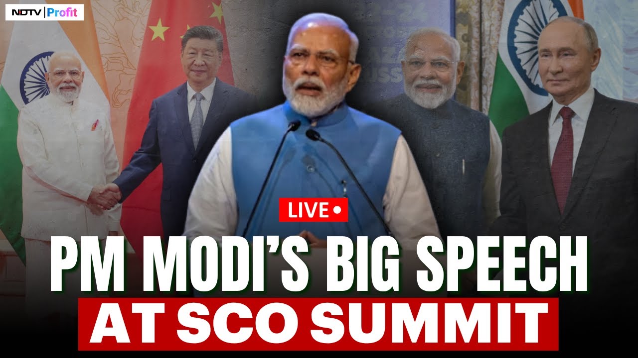 PM Modi Speech LIVE I PM Modi LIVE At SCO Summit 2025 I PM Modi In China LIVE I PM Modi SCO Speech